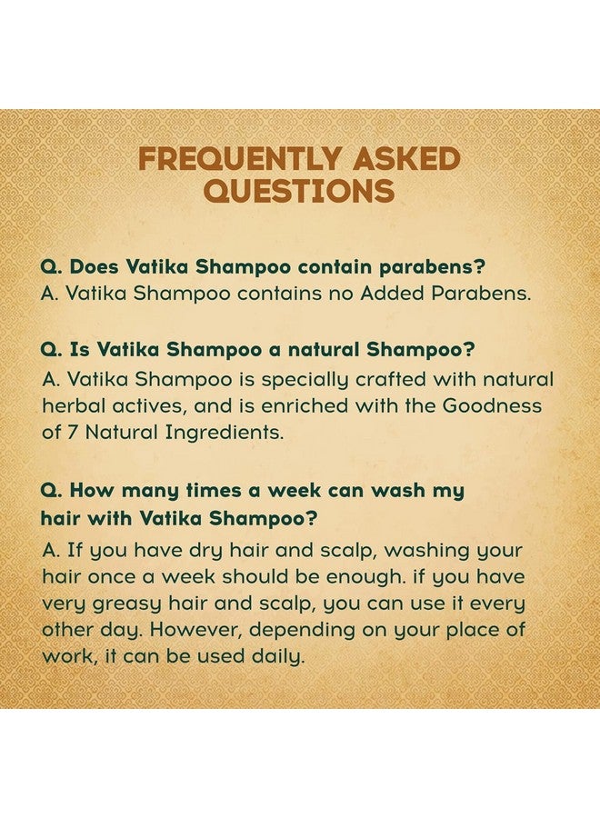 دابر شامبو فاتيكا الأيورفيدي - 1 لتر | علاج التلف | بقوة 10 مكونات لحل 10 مشاكل للشعر | خالٍ من البارابين | لجميع أنواع الشعر - Image 3