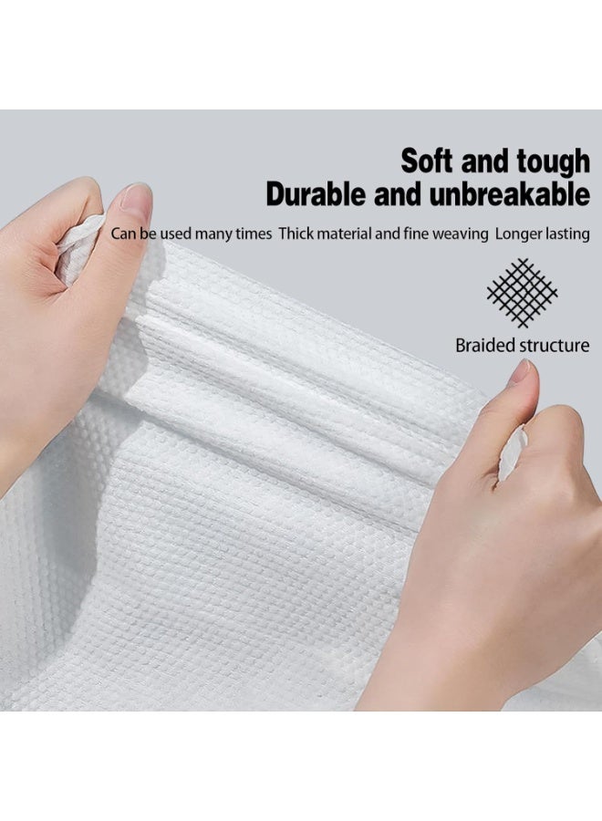 TAPIT Disposable Compressed Bath Towel Tablets 55'' x 27.5'' Plant Fiber Portable Disposable Hypoallergenic Suitable for Camping Travel Sports Hotel Bathroom Beauty Salon (2PCS Disposable Bath Towels) - Image 3