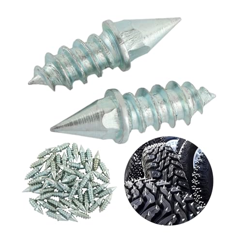 CfoPiryx 50PCS Anti-Slip Snow Screw Stud, Car Off-Road Screw Tire Nail Anti-Slip Wheel Snow Anti Skid Ice Stud Tyre Spike(L=27mm) - Image 1