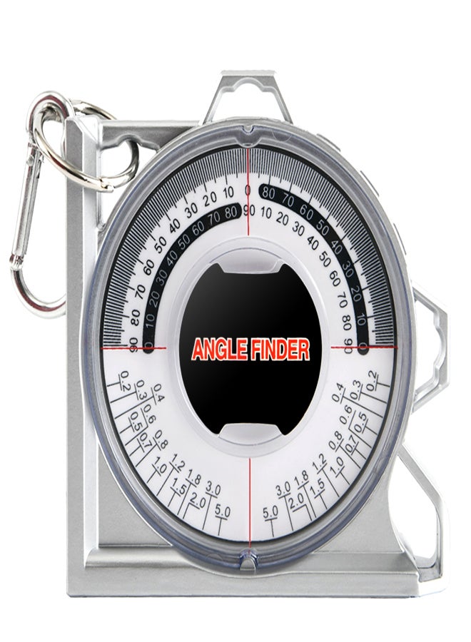 Magnetic Angle Finder Locator Mini Inclinometer Measurement Tool Protractor Tilt Level Meter Dual Level Bubble Back Comparison Table - Image 1