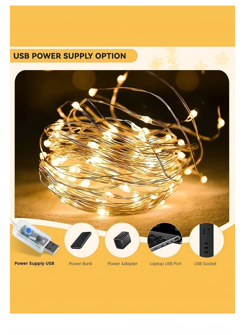 لي يوان 10 متر 100 LED سلسلة أضواء - Image 4