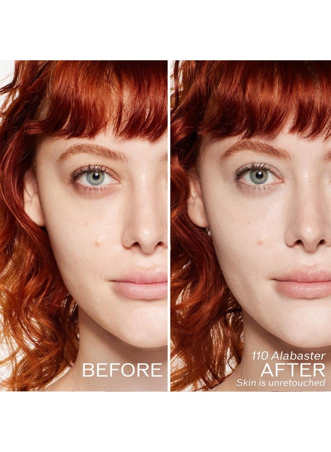 كريم أساس شيسيدو ريفيتال إسنس سكين جلو بعامل حماية من الشمس 30، لون 110 ألاباستر - قابل للبناء، تغطية متوسطة - ترطيب يدوم 24 ساعة وثبات يدوم 12 ساعة - مقاوم للبقع والتجاعيد والبهتان - غير كوميدوغينيك - لجميع أنواع البشرة - Image 3