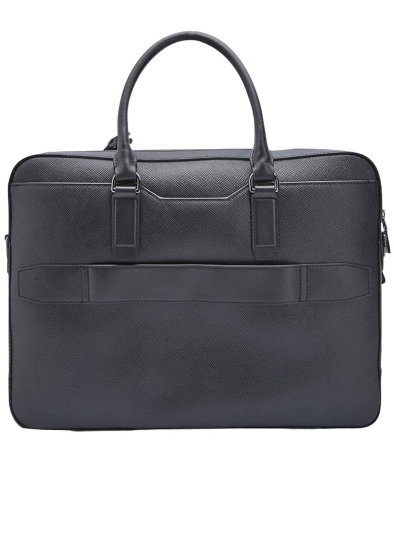Tommy Hilfiger Plus - Tommy Hilfiger Black Laptop Men Bag - Image 1
