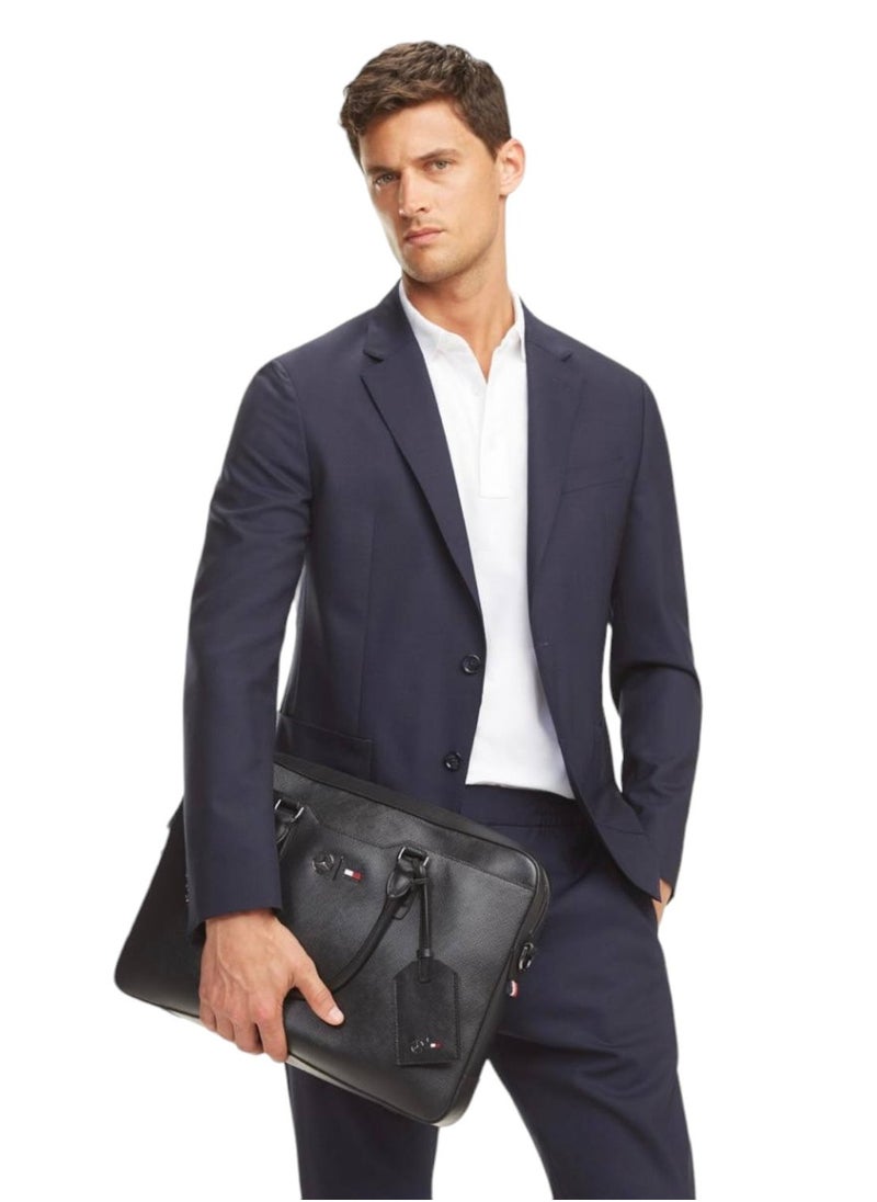 Tommy Hilfiger Plus - Tommy Hilfiger Black Laptop Men Bag - Image 1
