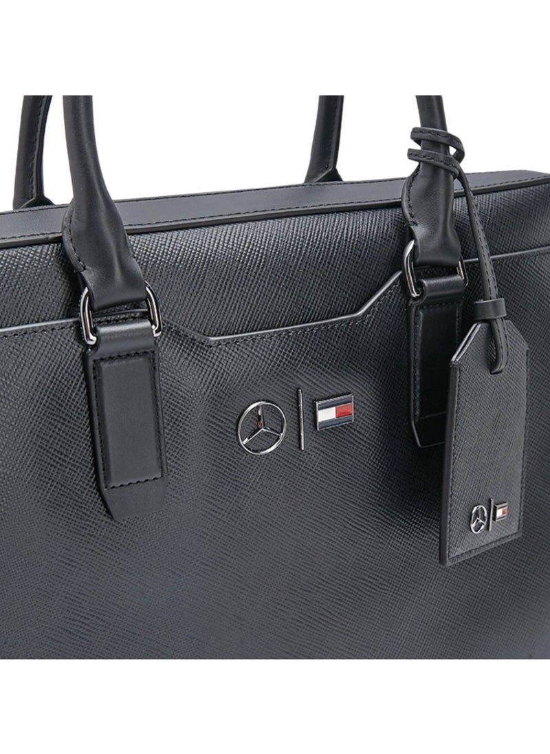 Tommy Hilfiger Plus - Tommy Hilfiger Black Laptop Men Bag - Image 1