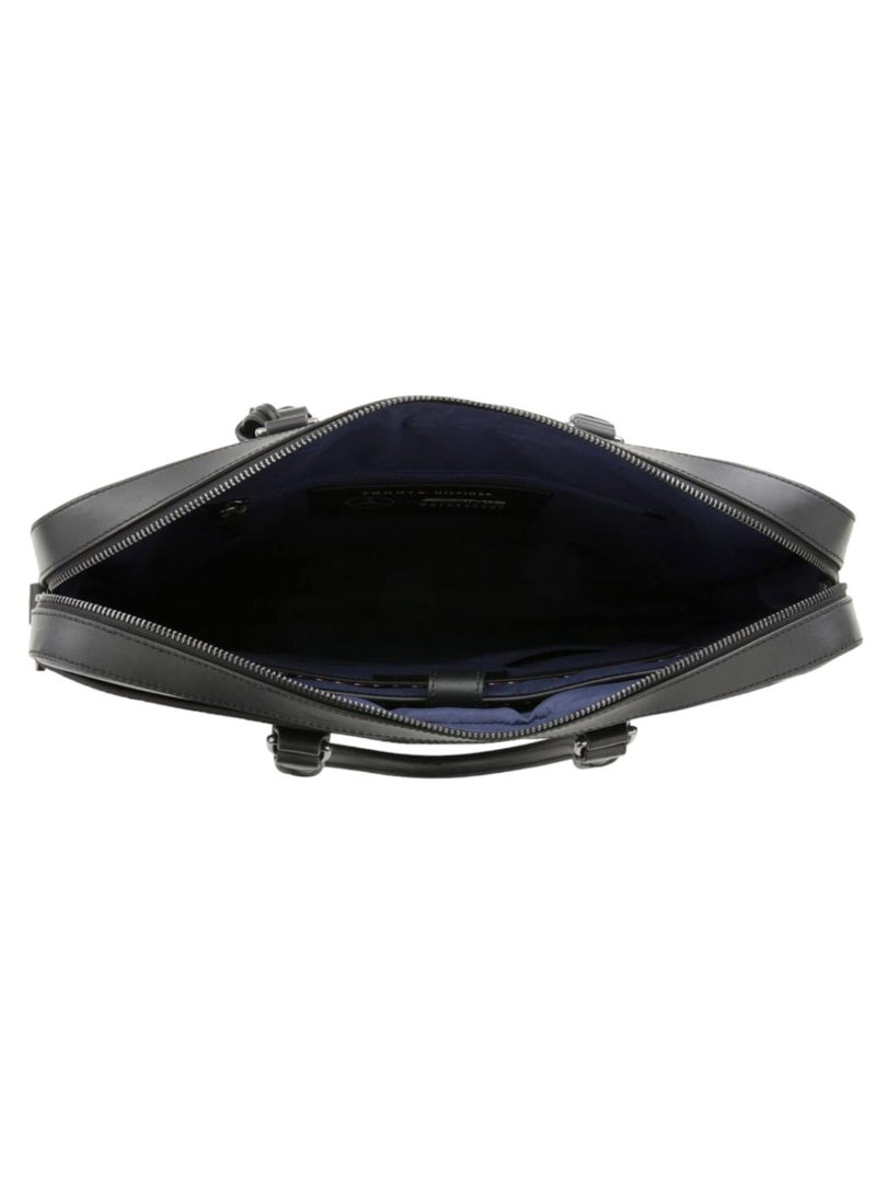 Tommy Hilfiger Plus - Tommy Hilfiger Black Laptop Men Bag - Image 1
