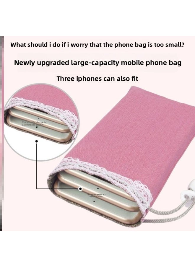 Generic Pregnant Women Anti-radiation Mobile Phone Case Mobile Phone Signal Physical Shielding Box Anti-metal Detector Shielding Bag Rest Bag-Color:(gray Silver) Double Layer Silver Radiation Radiation Phone Bag  - Image 5