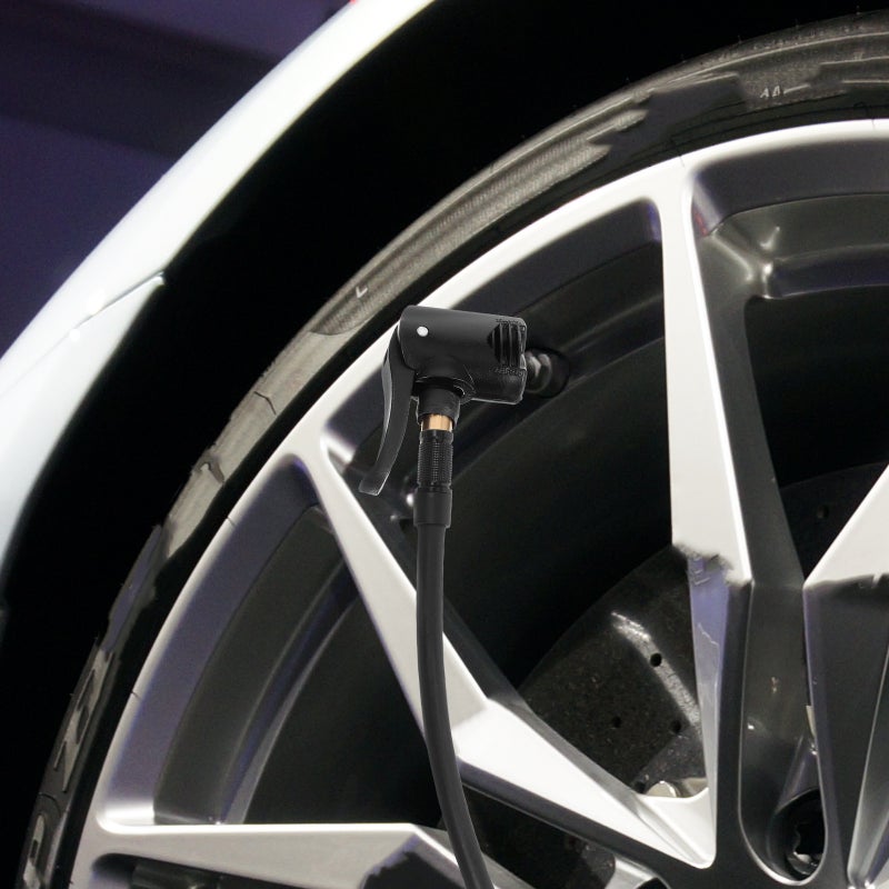 🚗 فوهة مضخة هواء لإطارات السيارات والدراجات مع مشبك متعددة الاستخدامات - Image 5