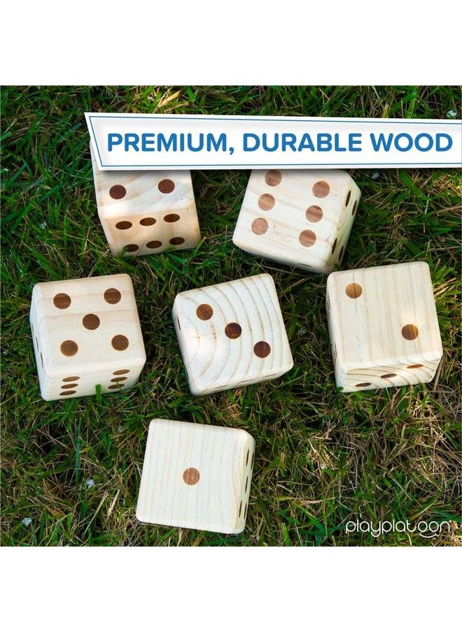 Lawn Dice Giant Wooden Yard Dice Game For Playing Endless Outdoor Games - pzsku/ZC7B5BC6A256509C55D4BZ/45/_/1688195480/2145afce-0acc-4c4c-b41f-88e146e5affb