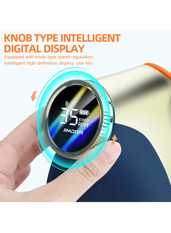 brunson ماكينة حفر أظافر احترافية منخفضة الضوضاء وعالية السرعة 35000 دورة في الدقيقة من Penguin، Jmd-E101P - Image 2