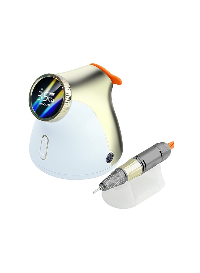 brunson ماكينة حفر أظافر احترافية منخفضة الضوضاء وعالية السرعة 35000 دورة في الدقيقة من Penguin، Jmd-E101P - Image 1