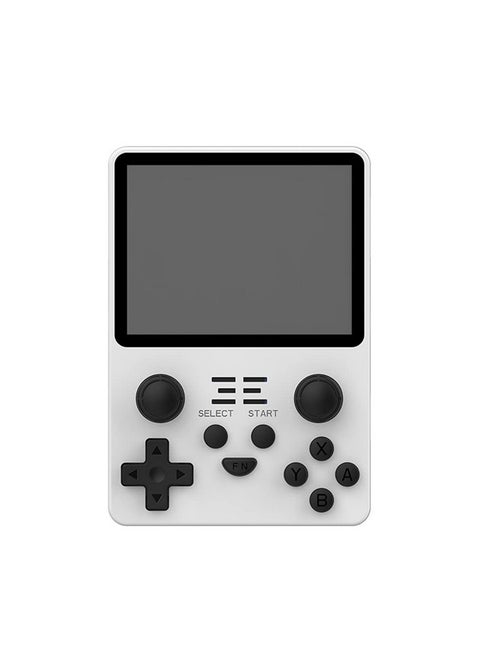 Petforu Powkiddy RGB20S Handheld Retro Game Console with Built-in Games (64G 15000 Games White)