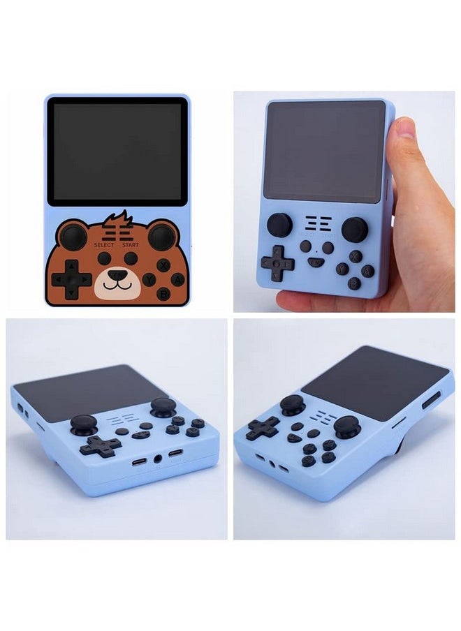 Petforu Powkiddy RGB20S Handheld Retro Game Console with Built-in Games (64G 15000 Games White)