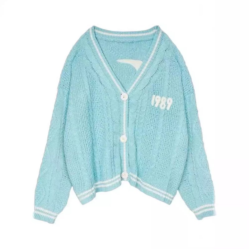 2023 Clothing Fashion Knitwear Embroidered Cardigan Elegant Age-Reducing Loose Casual Knitwear - Image 2