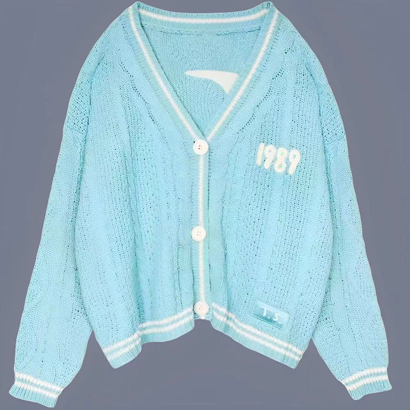 2023 Clothing Fashion Knitwear Embroidered Cardigan Elegant Age-Reducing Loose Casual Knitwear - Image 3