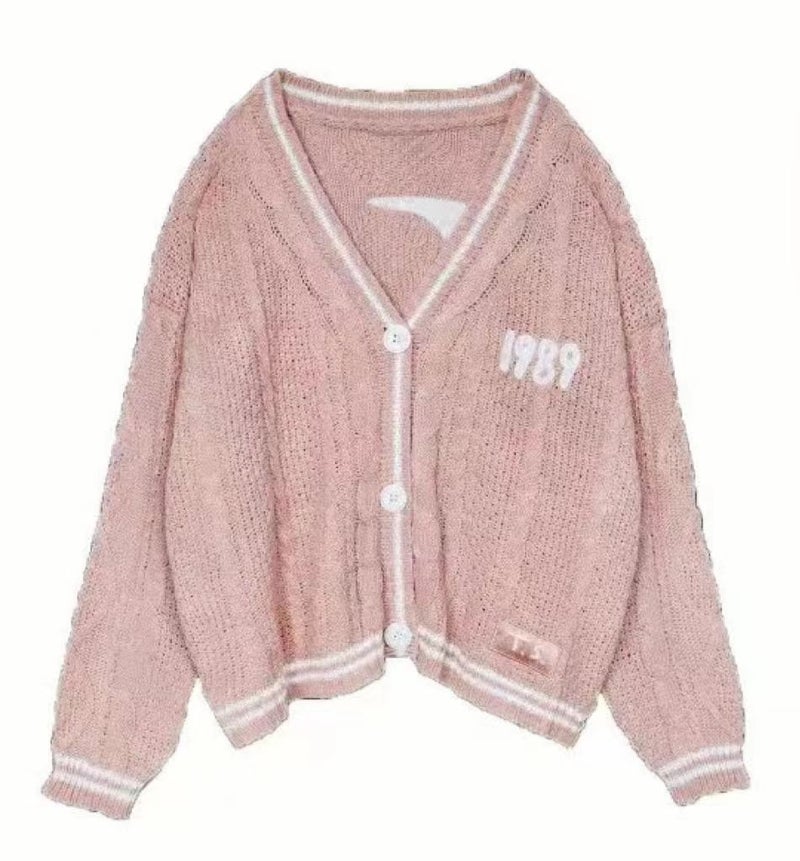 2023 Clothing Fashion Knitwear Embroidered Cardigan Elegant Age-Reducing Loose Casual Knitwear - Image 1