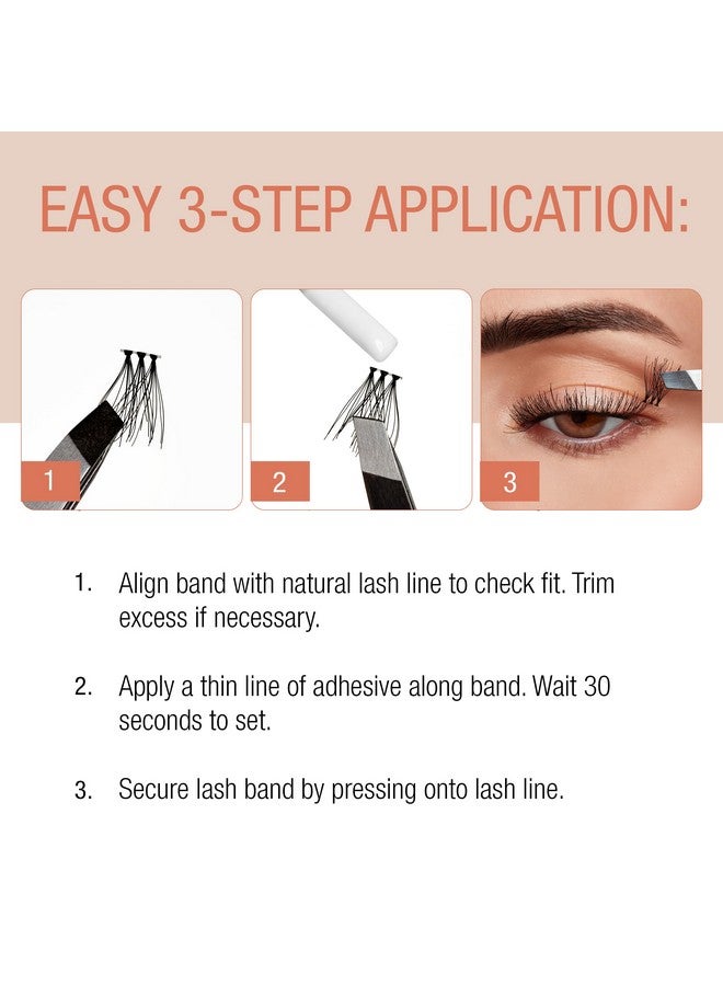 Ardell Naked Lashes 420 - Natural Volume & Lightweight Black Strip Lashes with DUO Lash Glue, Undetectable Lash Enhancement, 2-Packs - Image 5