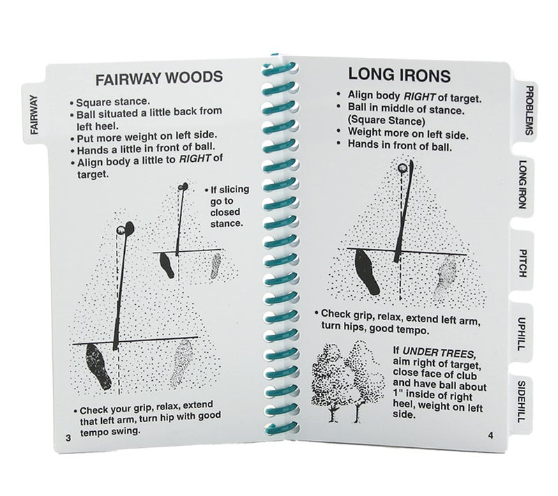 ProActive Sports Pro Active The Golf Instructor Quick Golf Reference Guide - Image 2