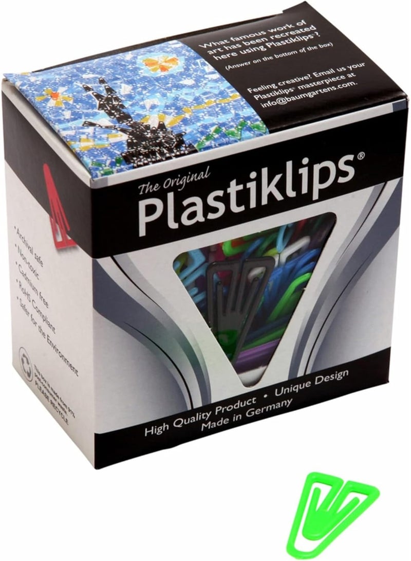 plastiklips Plastic Clips, Large, Box Of 200 (LP0600) - Image 4