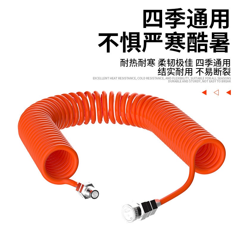 Supply Telescopic Hose Air Pipe Air Duct Spring Pipe Pe Pipe Plastic Hose 5 * 8Mm High Pressure Pipe Air Pump Pipe - Image 4