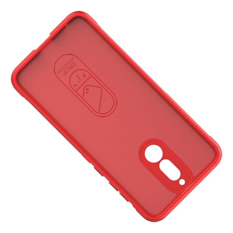 HuHa Protective Cover For Huawei Mate 10 Lite Magic Shield TPU + Flannel Phone Case(Light Blue) - Image 4