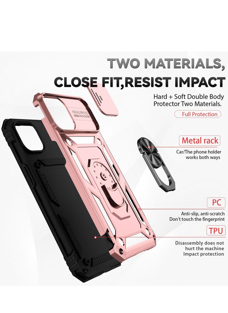 GULFLINK Back Cover Phone Protect Case For iPhone 14 Plus Pink  - Image 2