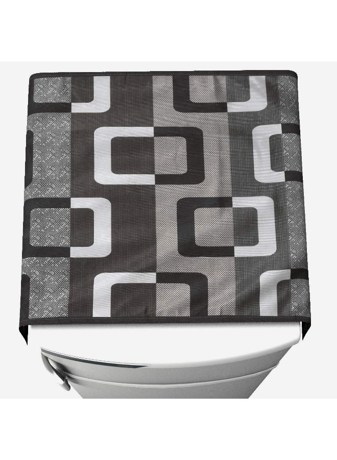 FACTCORE غطاء ثلاجة أسود أنيق (21 × 39 بوصة) - Image 2