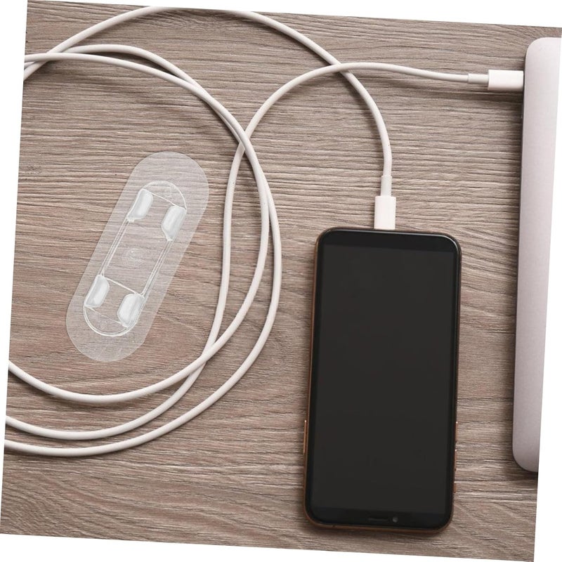30Pcs Adhesive Cable Clips Wire Organizer For Desk Wall Car Home Office USB Cord Management - Image 4