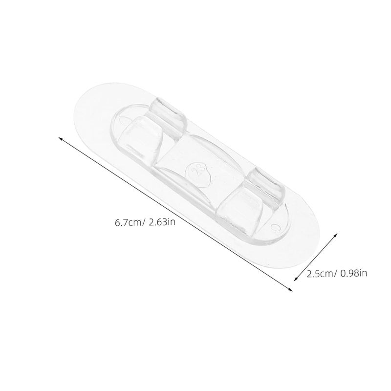 30Pcs Adhesive Cable Clips Wire Organizer For Desk Wall Car Home Office USB Cord Management - Image 3