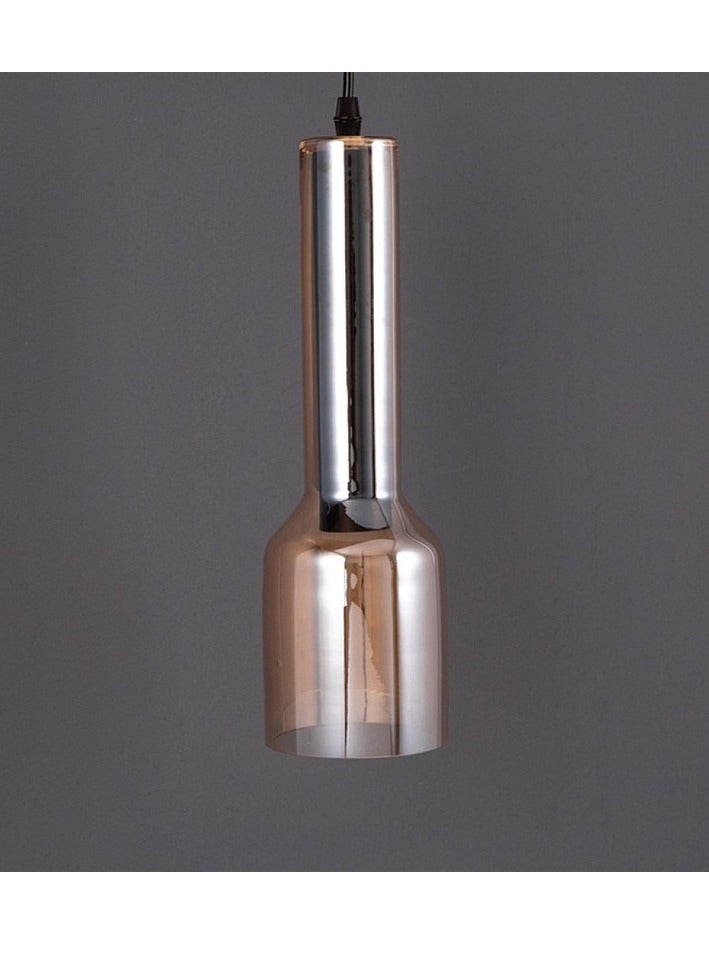 يوكاندل مصباح متدلي جداري زجاج عسلي مودرن، مصباح حائط  لغرفة النوم والمعيشة - Image 2