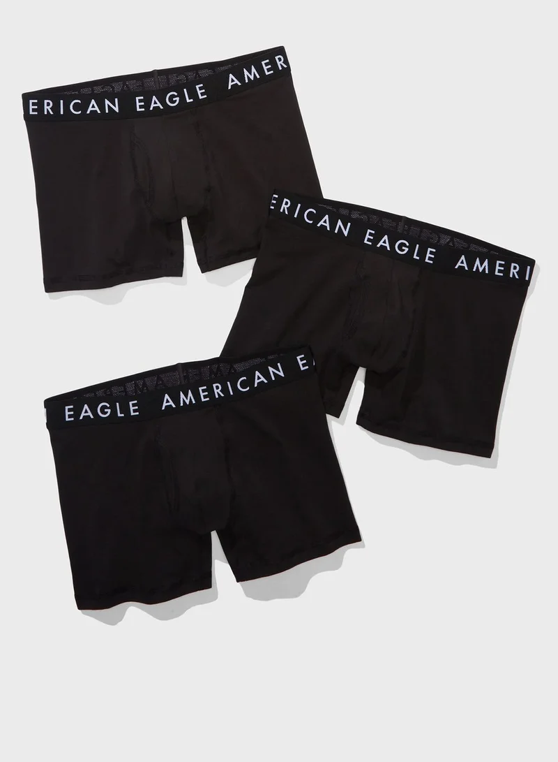 امريكان ايجل 3 Pack Classic Logo Band Boxer