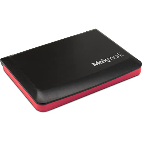 MaxMark Large Red Stamp Pad - 2-3/4" by 4-1/4" - Premium Quality Felt Pad - Image 2