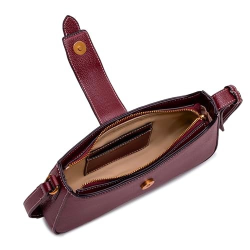 Miraggio Maddie Shoulder Bag (Wine) - Image 3