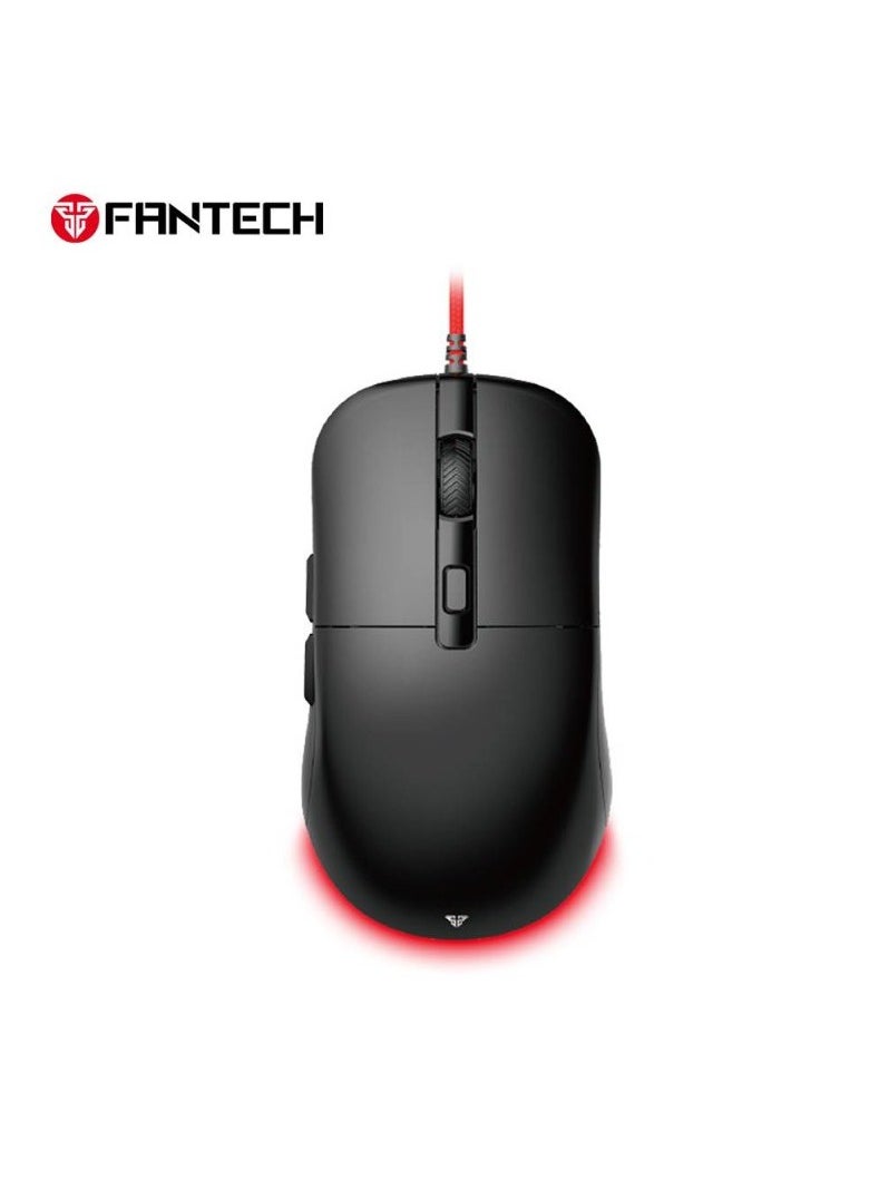 FANTECH - Fantech VX9 RGB Wired Gaming Mouse, 30 IPS Speed / 8G Acceleration, Adjustable 400 - 3600 DPI, 5 million Clicks, 7 Lighting Effects, 6  Programmable Buttons Gaming Mice - Image 1