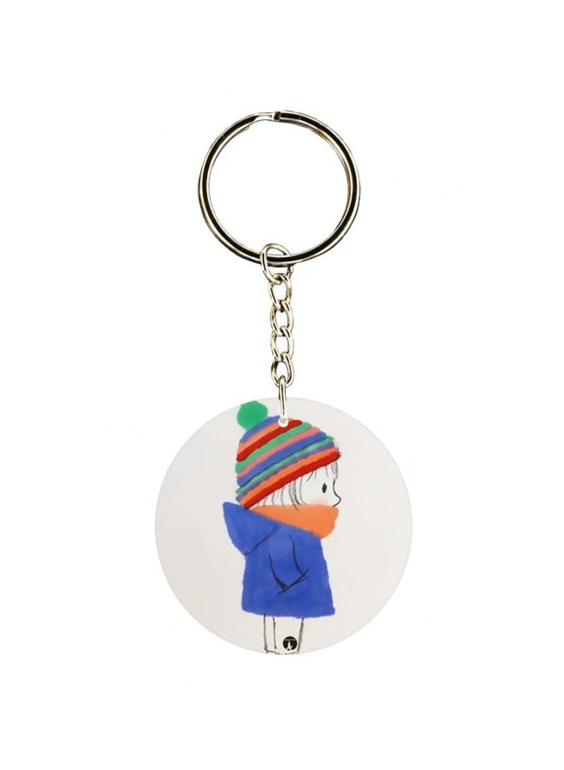RKN Cartoon Themed Single Sided Keychain
