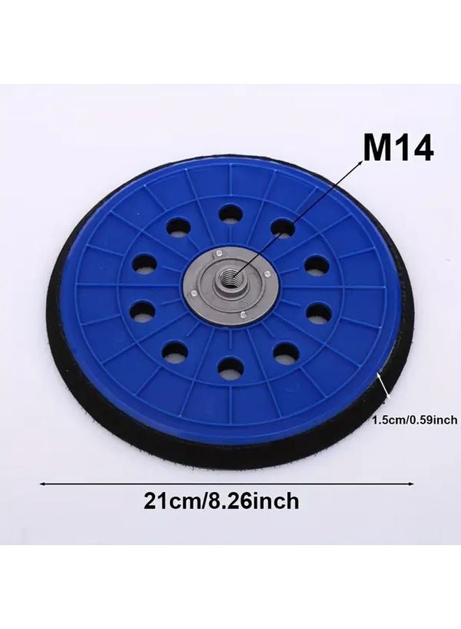 1pc 210mm Self Adhesive Wall Grinding Disc For Angle Grinder Woodworking Car Waxing - Image 3