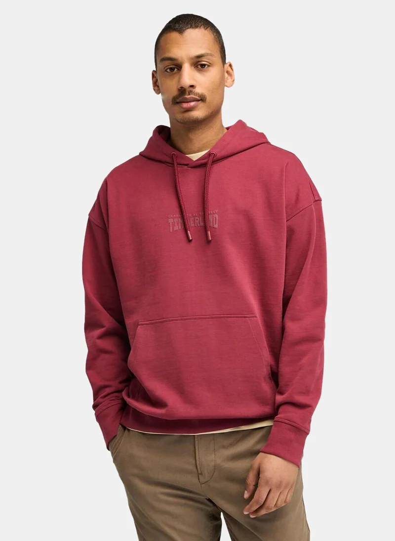 Timberland Men's Back Logo Hoodie