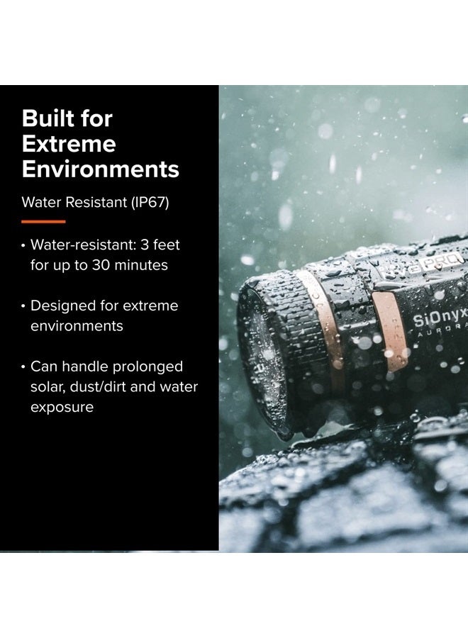 SiOnyx SIONYX Aurora PRO NVG I Full Color Digital Night Vision Camera with Hard Case I Infrared Monocular Spotting Scope I GPS, Compass, Water Resistant, WiFi & Recording Capabilities.  - Image 3