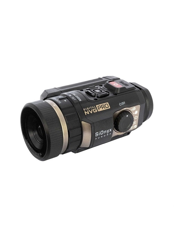 SiOnyx SIONYX Aurora PRO NVG I Full Color Digital Night Vision Camera with Hard Case I Infrared Monocular Spotting Scope I GPS, Compass, Water Resistant, WiFi & Recording Capabilities.  - Image 1