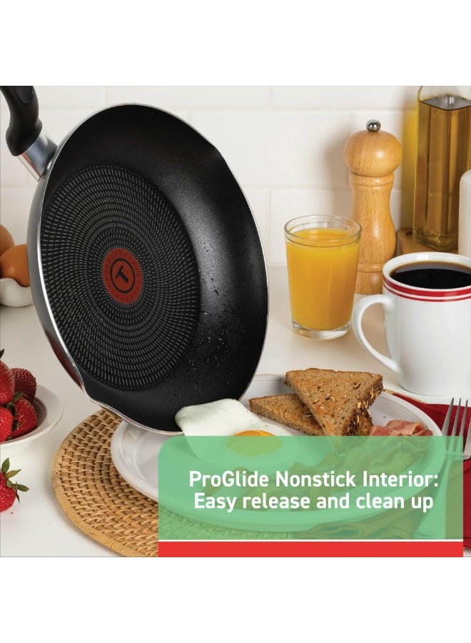 T-fal Specialty Nonstick Stockpot With Lid 12 Quart, Oven Broiler Safe 350F, Stay-Cool Handles, Kitchen, Cookware, Pots and Pans, Stock Pot, Soup Pot, Cooking Pot, Dishwasher Safe, Black - Image 2