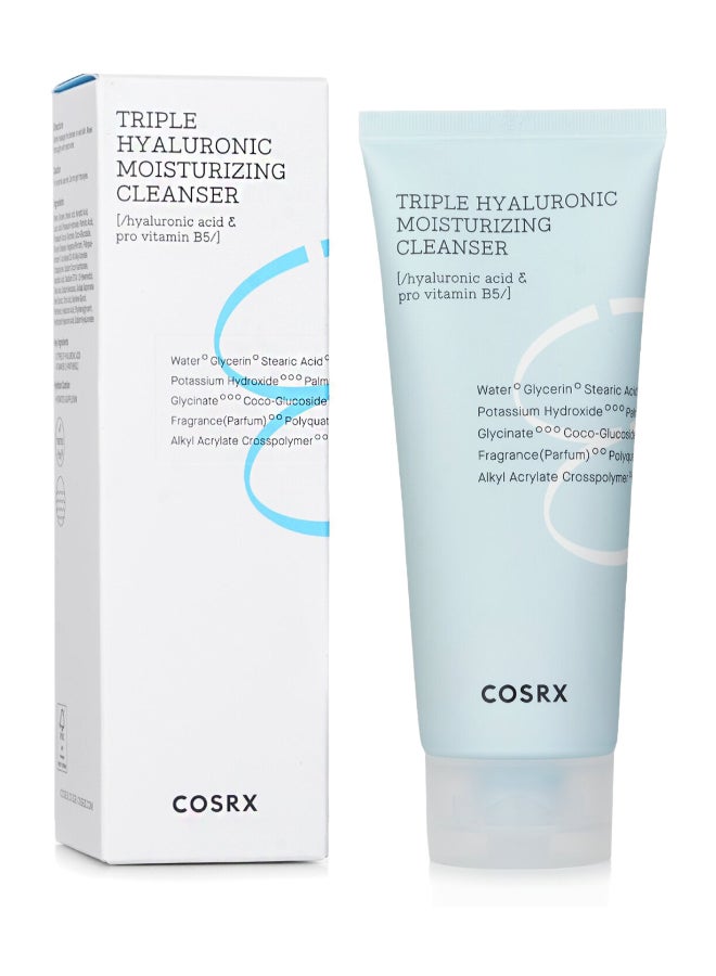 COSRX Triple Hyaluronic Moisturizing Cleanser 150Ml 150ml - Image 1