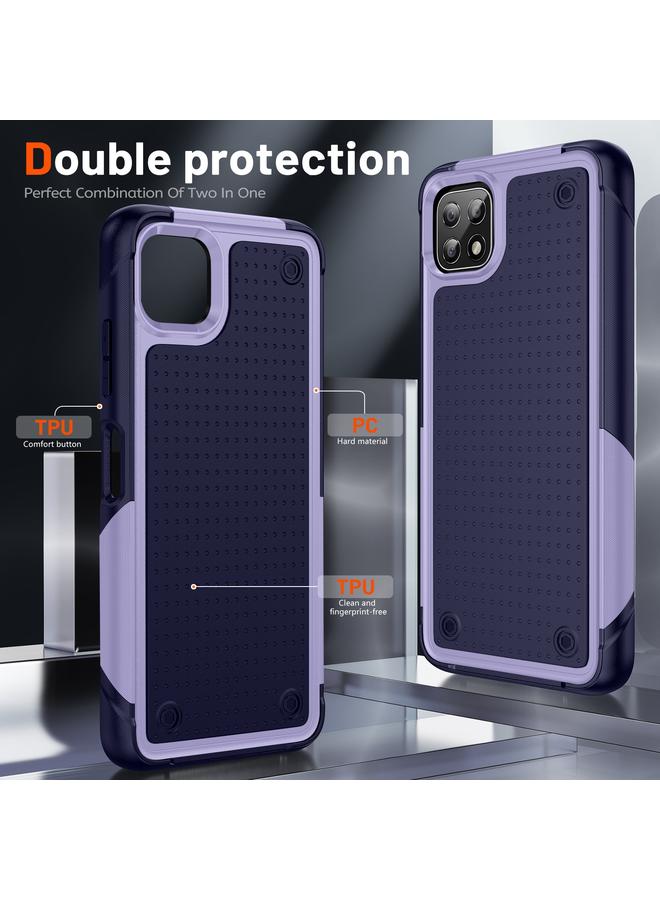 اس-توب جراب لهاتف Samsung Galaxy A22 5G PC + جراب هاتف واقٍ مقاوم للصدمات من مادة TPU - Image 5