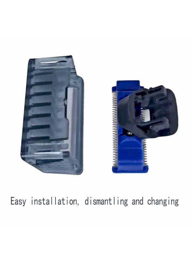 VINI Shaver Guide Comb for Old Version of Microtouch Solo Mens Shaver Electric Micro Trimmer (1MM+3MM+5MM+Brush) - Image 2