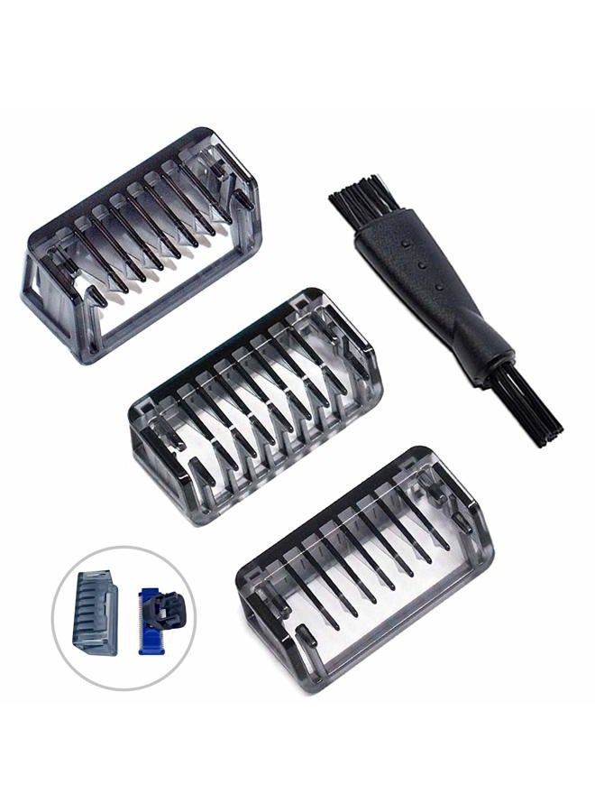 VINI Shaver Guide Comb for Old Version of Microtouch Solo Mens Shaver Electric Micro Trimmer (1MM+3MM+5MM+Brush) - Image 1