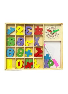 PLUSPOINT PLUSPOINT Wooden Number Counting Board Learn to Calculate Number with Abacus Computation Study Box Educational Basic Learning Maths kit for Kids Age 3+ (Computation-B)  - Image 2