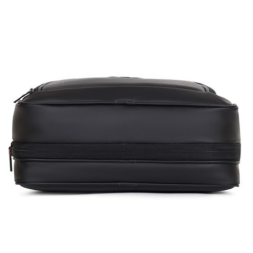 HOT SHOT EXECUTIVE_2003|LEATHER MESSANGER BAG|LAPTOP MESSANGER BAG|LAPTOP SLING BAG|OFFICE BAG|EXPANDABLE DESIGN|15.6 INCH|WATER RESISTANT |25 L LAPTOP BAG FOR MEN & WOMEN - Image 3