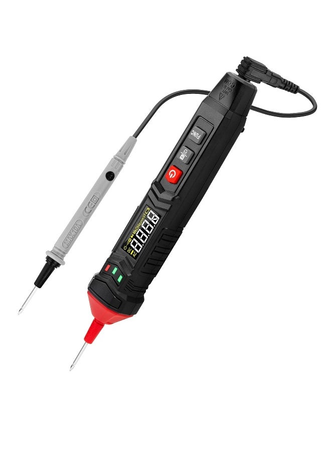Generic Pen Type Voltage Tester Electrical Multimeter, 0.8V-600V AC DC, Live Wire Test, Capacitance, Resistance, Continuity, Diode, Professional Electrical Tester  - Image 1