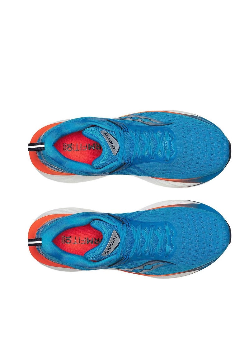 saucony Triumph 22 Running Shoes For Men/Women/Students-Blue Long-Distance Training u0026 Jogging - Image 4