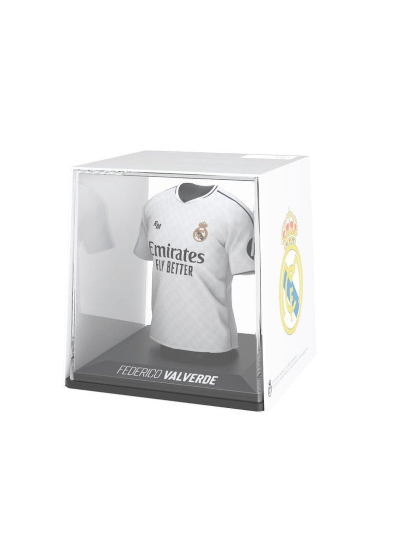 Splink  - Federico Valverde (Real Madrid) - Home 25/26  Jersey Display Case, Official Licensed Collectible - Image 1