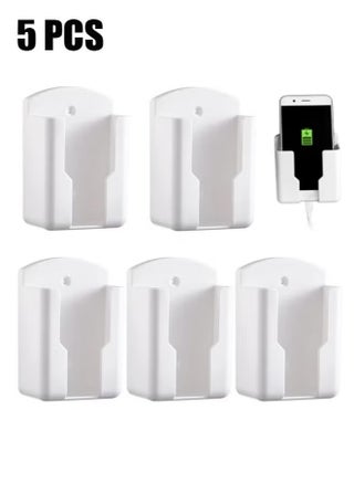 Wall Mount Remote Control Holder, 5 Pcs TV Air Conditioner Remote Control Holder, Wall Mount Storage Box Organizer, for Home Nightstand Office Desk School Supply Storage (White) - pzsku/ZC7B757A281C5F8EBA70EZ/45/1749182208/1bf8f6b2-1126-4288-a503-e7965daf23bd